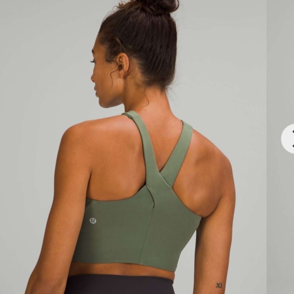 Lululemon Nulu Wrap-Front Longline Bra
Green Twill - Picture 4 of 9